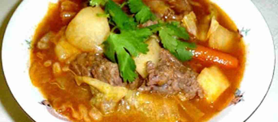 Vegetables Beef Soup
