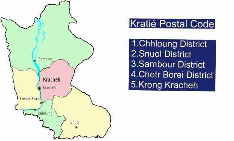 007 12.Kratie Postal Code 2021