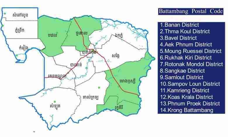 007 3.Battambang Postal Code 2021