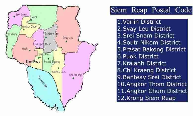 007 5.Siem Reap Postal Code 2021