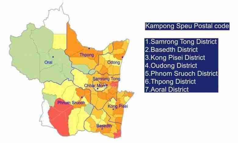 007 9.Kampong Speu Postal Code 2021