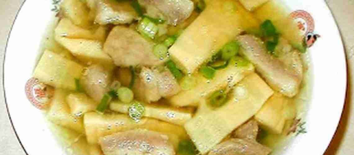Bamboo Shoots Soup with Pork