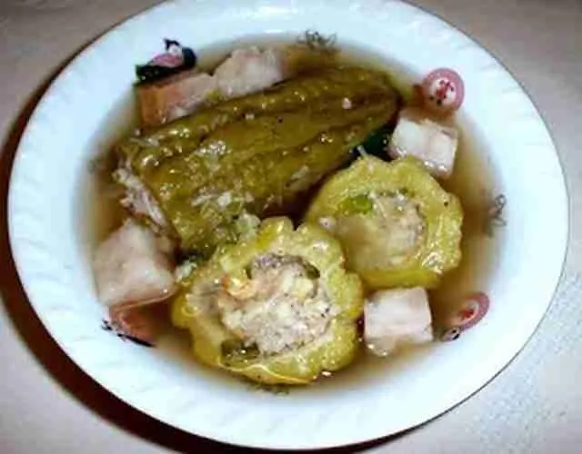 Shrimp Stuffed Bitter Melon Soup