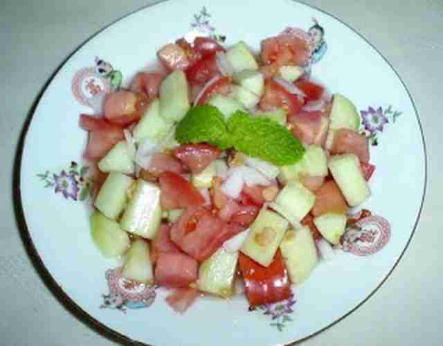 Tomato and Cucumber Salad