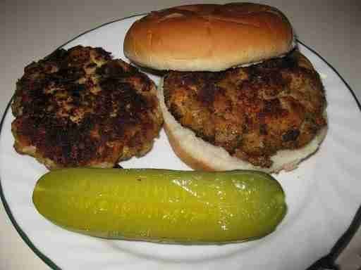 Khmer Salmon Burgers with Cucumber