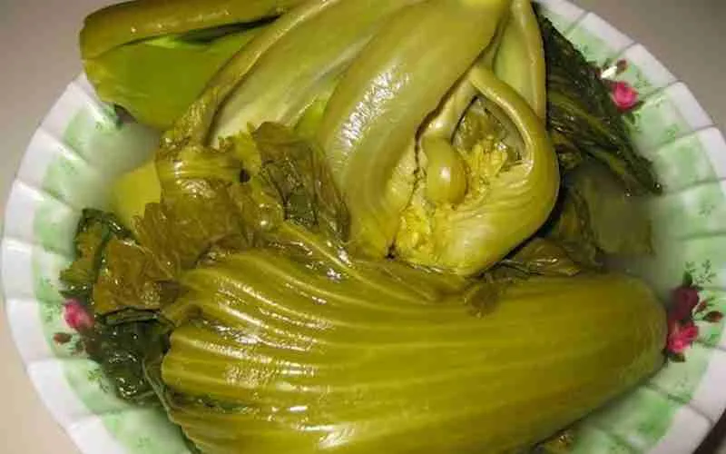 Homemade Pickle Green Mustard Recipe