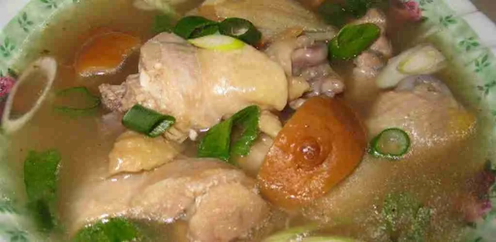 Preserved Lime Chicken Soup