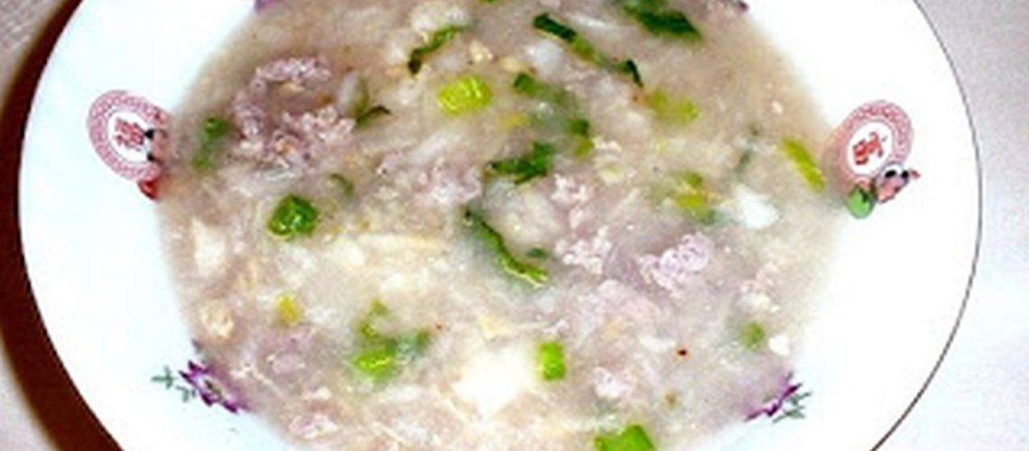 White Yam with Pork Soup