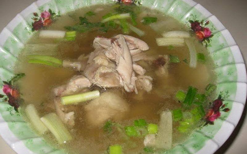 Khmer Lemongrass Chicken Soup