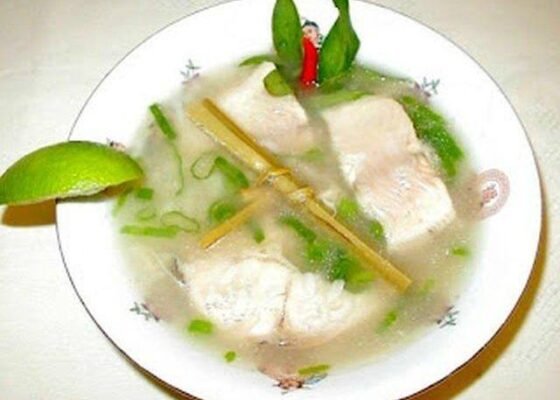 Khmer Lemony Fish Soup