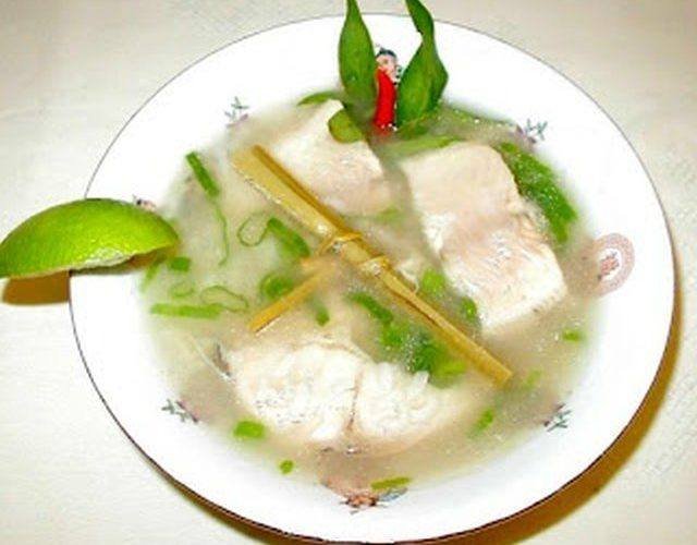 Khmer Lemony Fish Soup