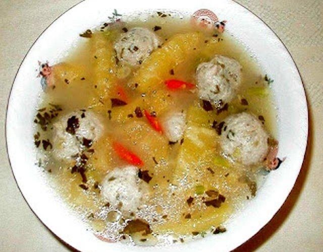 Fish Ball with Pineapple Soup
