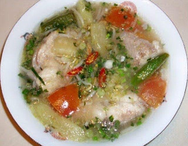Sweet Sour Soup with Fish