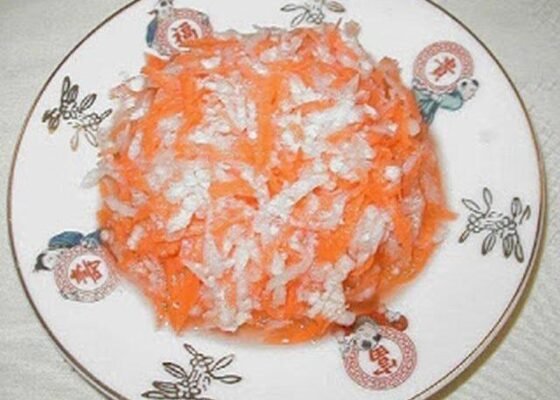 Carrot and Daikon Relish