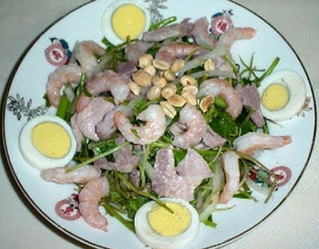 Asian Water Spinach Salad