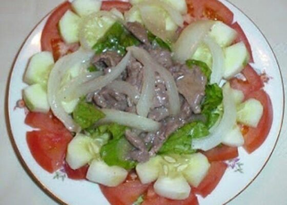 Khmer Hot Beef Salad