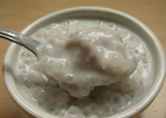 Taro Root Pudding