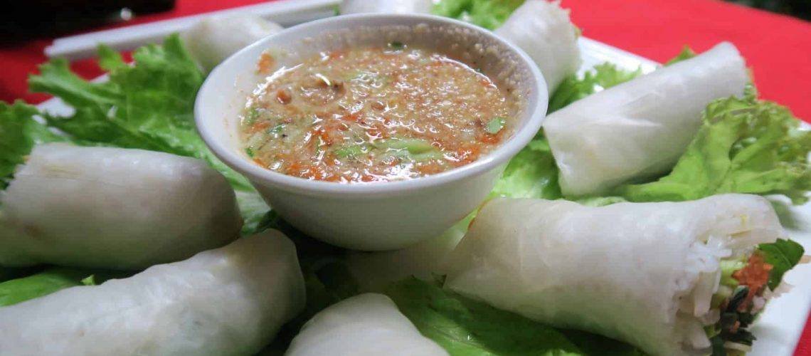 Khmer Vegetarian Spring Roll