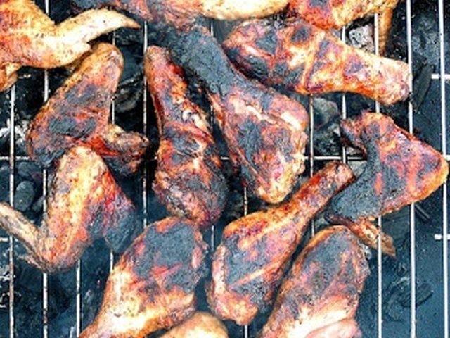 Special Grilled Stuffed Chicken Wings