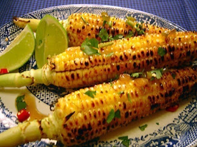 Cambodian Special Grilled Corn