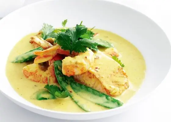 Thai Traditional Monkfish Curry