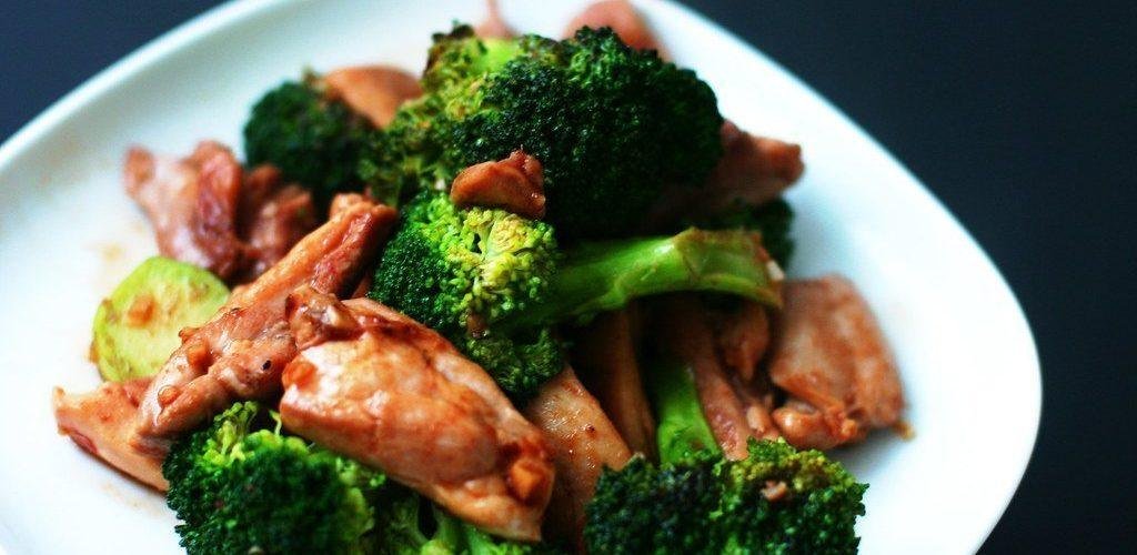 Kung Pao Chicken and Broccoli