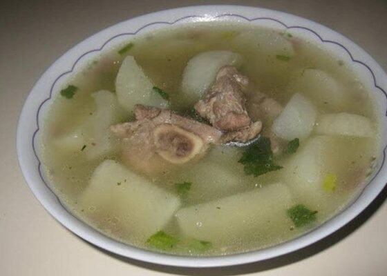 Daikon Soup with Pork Recipe