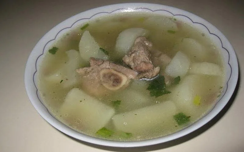 Daikon Soup with Pork Recipe
