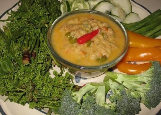 Tuk Kroeung Sadao or Neem Tree Salad