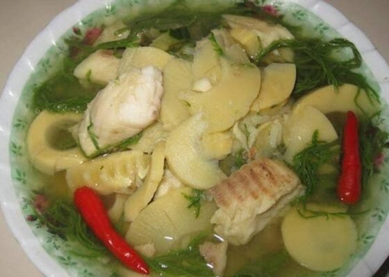 Cambodian Traditional Bamboo Soup Recipe