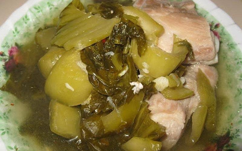 Pickle Green Mustard with Pork Soup