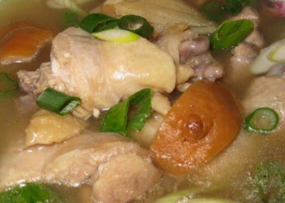 Preserved Lime Chicken Soup