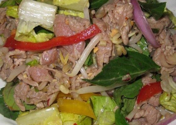 Special Asian Beef Salad