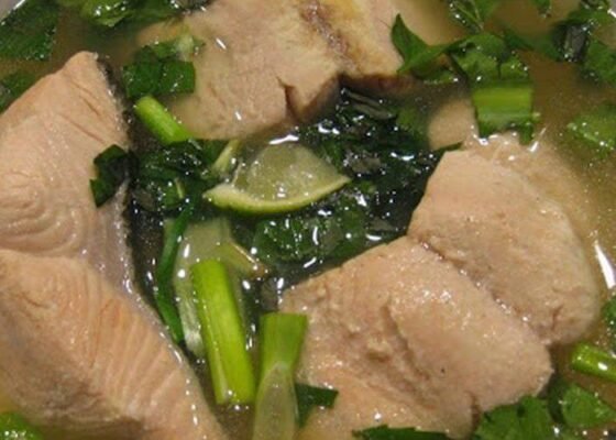 Cambodian Salmon Lime Soup