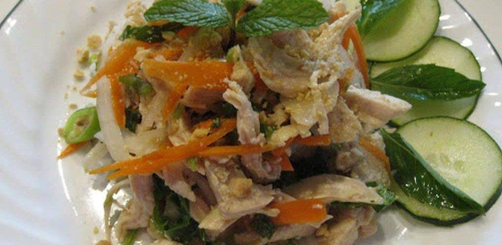 Vietnamese Chicken Salad with Lime Dressing