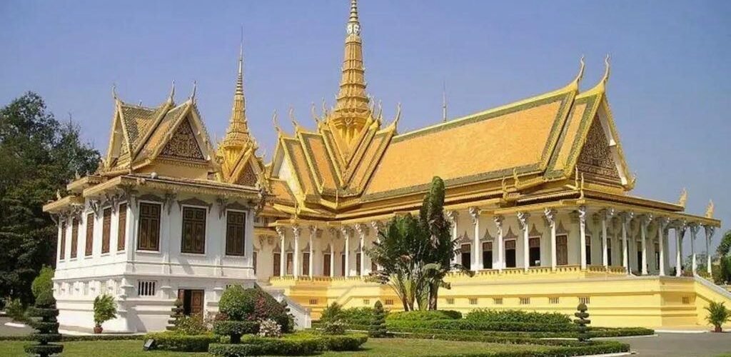 The Royal Palace in Phnom Penh Cambodia
