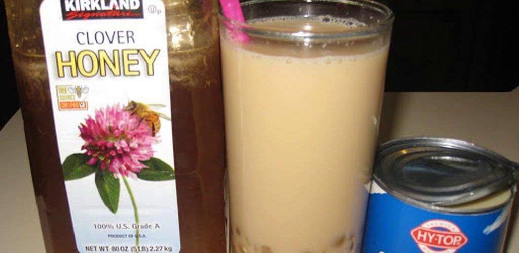 Homemade Tapioca Honey Milk