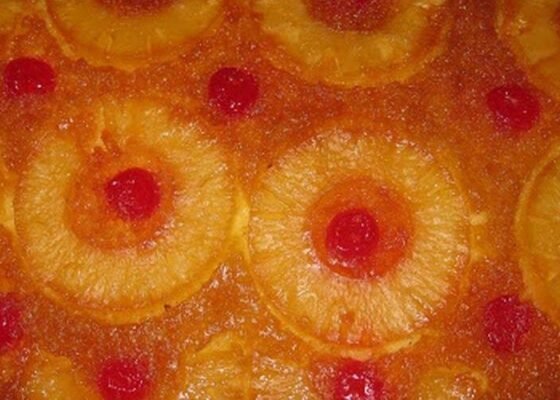 Homemade Pineapple Upside-Down Cake