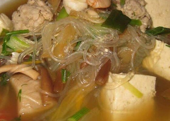 Cambodian Bean Thread Noodle Soup