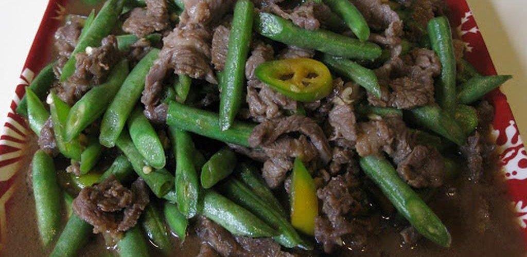 Stir fry Beef with Green Bean