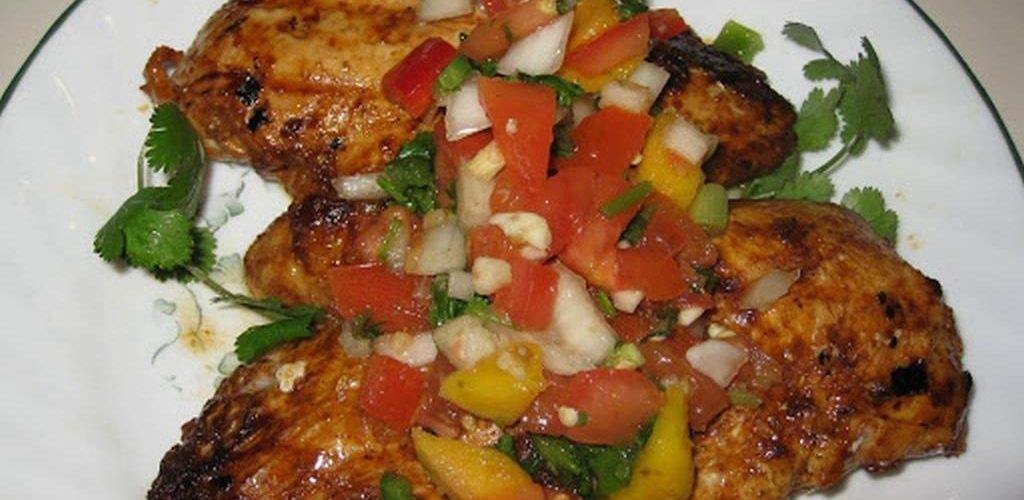 Grilled Mexican Chicken with Mango Salsa