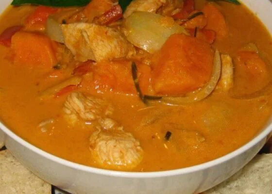 Easy Chicken Panang Curry