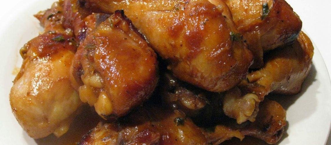 Sweet and Spicy Grilled Sriracha BBQ Chicken