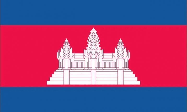 Cambodia Flag History