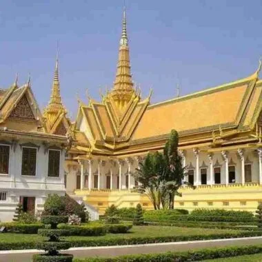 The Royal Palace in Phnom Penh Cambodia
