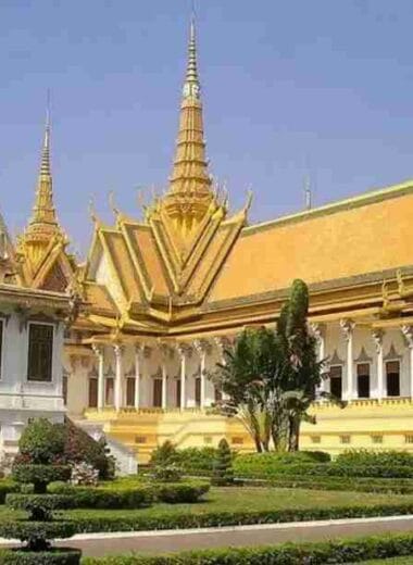 The Royal Palace in Phnom Penh Cambodia