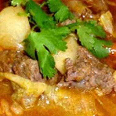Vegetables Beef Soup