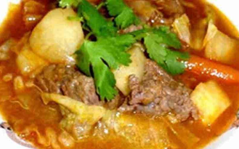 Vegetables Beef Soup