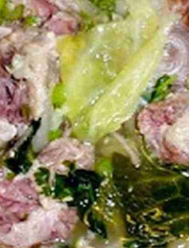 Oxtail Cabbage Soup