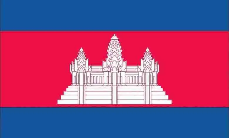 Cambodia Flag History